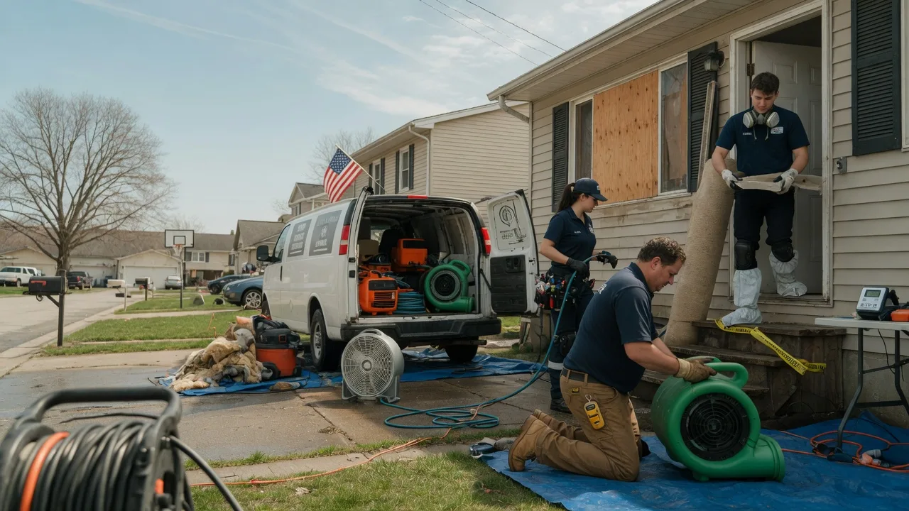 Water Damage Restoration in Westphalia, IA near me